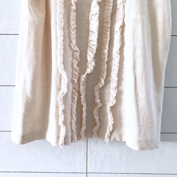 J.Crew Pink Ruffle Sleeveless Tank Top - Picture 3 of 6